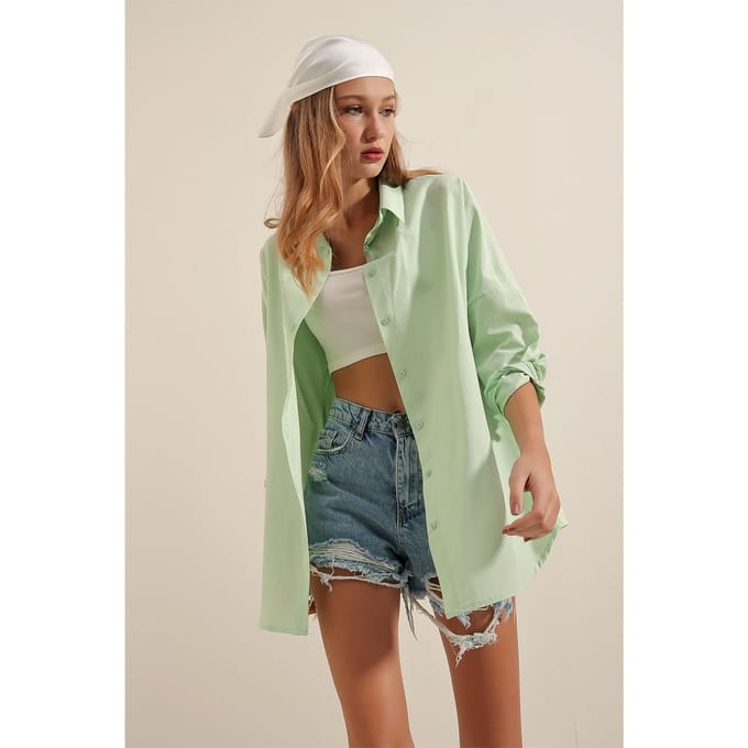 Oversized Poplin 2-Pack Shirt