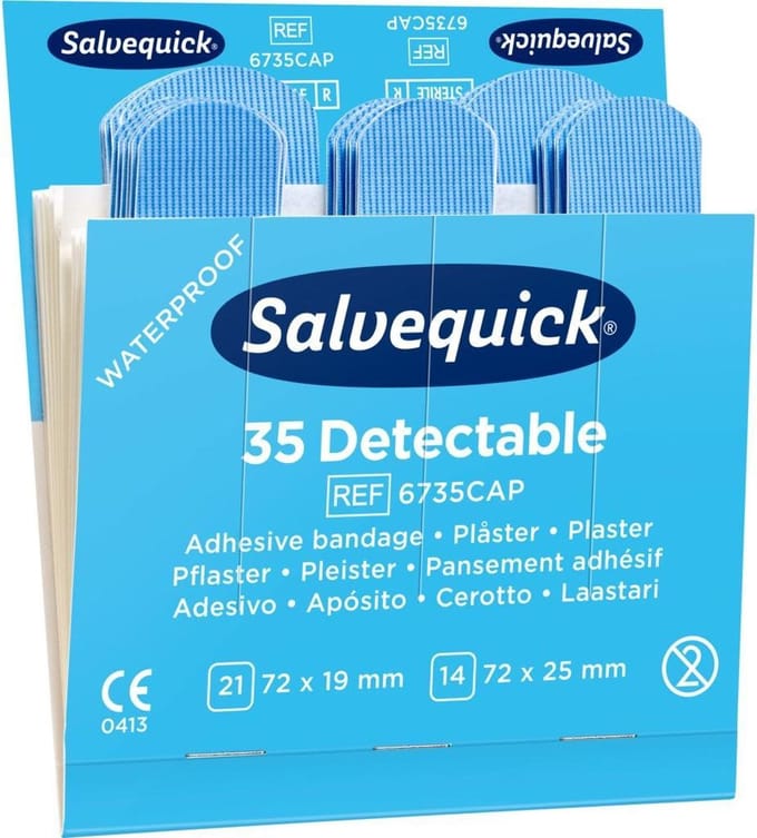 Söhngen 1009735 Salvequick pleisterstrips detectable 35 stuks