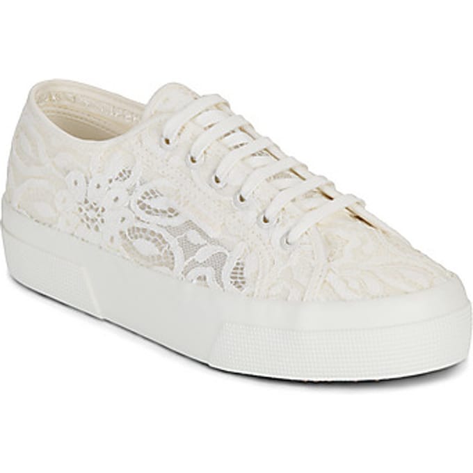 Superga  Lage Sneakers 2740 PLATFORM PIZZO MACRAME