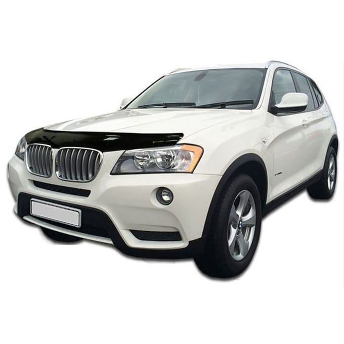 SCOUTT | Motorkapbeschermer Deflector Voor BMW X3 F25 2010-2018, Aerodynamisch, Eenvoudige Montage, Geen boren Vereist