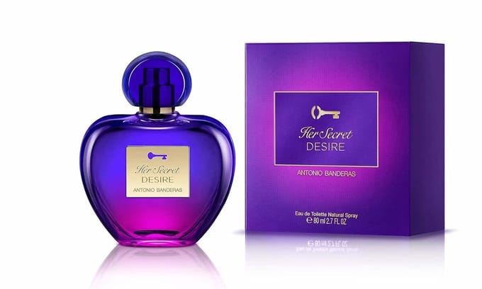 Banderas Her Secret Desire Eau De Toilette 80 ml (vrouw)