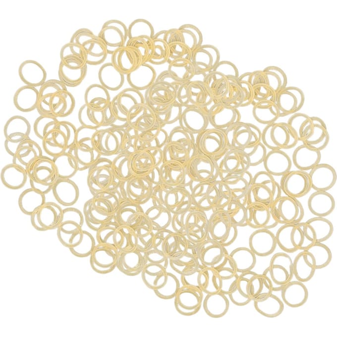 516 Inch 3.5oz Orthodontische Elastische Rubberen Banden Lichtgewicht Draagbaar Kleine Ruimte Tanden Banden voor beige