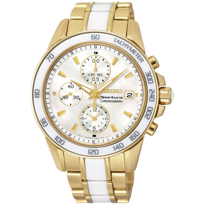 Seiko SNDX02P1 Horloge Dames 38mm 10 ATM