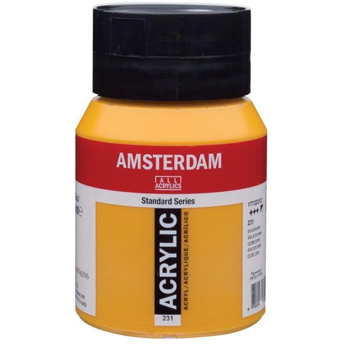 Amsterdam Standard Acrylverf 500ml 231 Goudoker