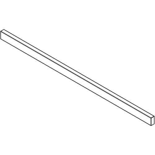 AEG voorpaneel, inox, AEG 140223261078
