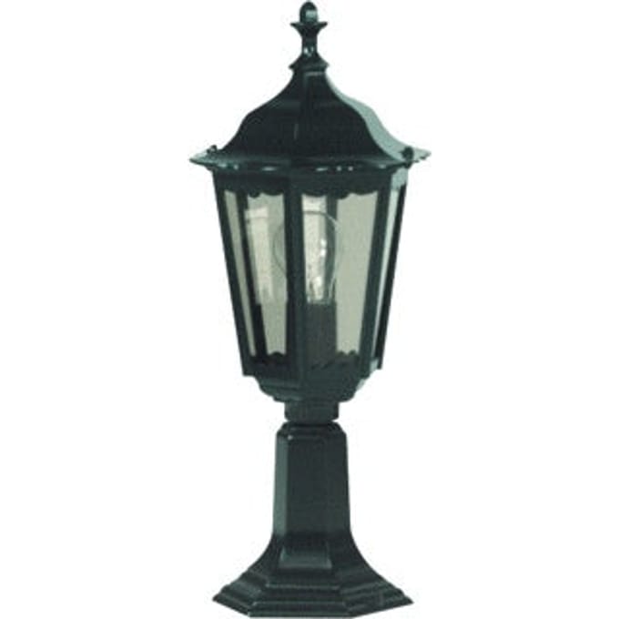 KS Verlichting - Ancona - sokkellamp - tuinlamp - groen - buitenverlichting - E27 - zeskant - klassiek