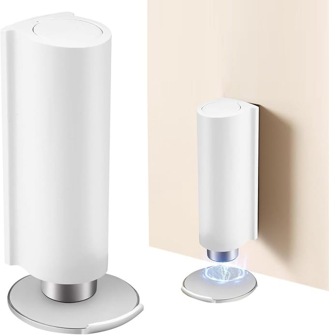 Omgoods - Magneet Deurstopper van RVS voor Binnen