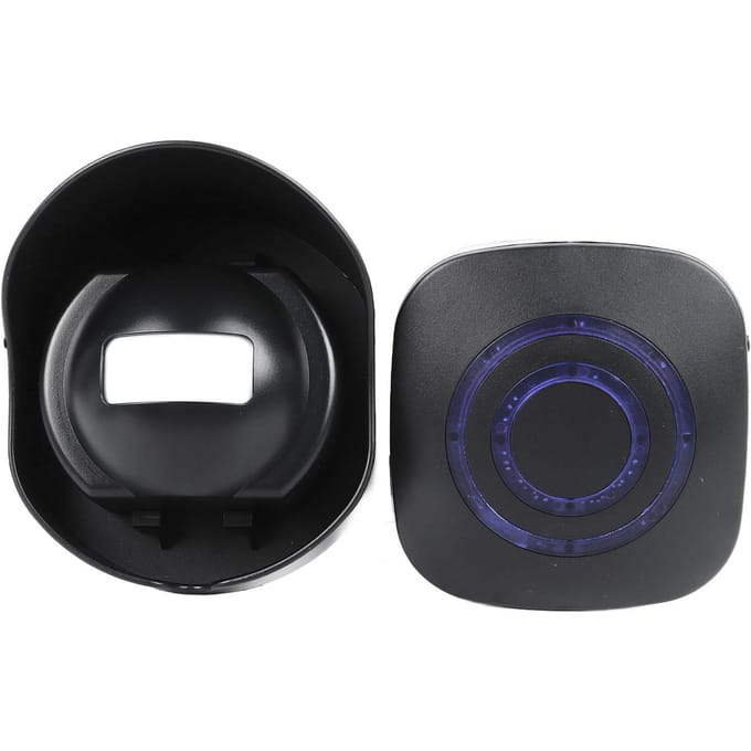 Alarme Infrarouge Type Split Étanche Sans Fil Extérieur Détecteur de Mouvement Alarme pour Sécurité Domicile black