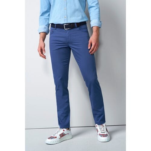 Meyer Broek M5 Five Organic Cotton Soft Subtle Micro Print Blauw / male
