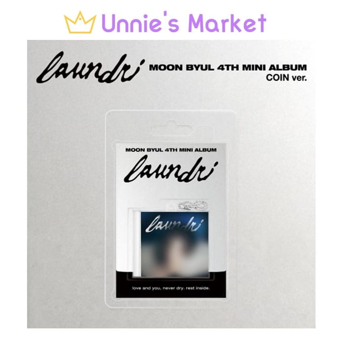 Moon Byul [laundri] version COIN. / 4ÈME MINI-ALBUM 1EA white