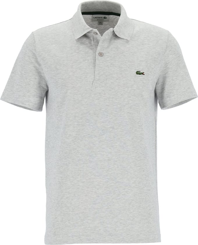Lacoste Sport Polo Regular Fit stretch - lichtgrijs melange