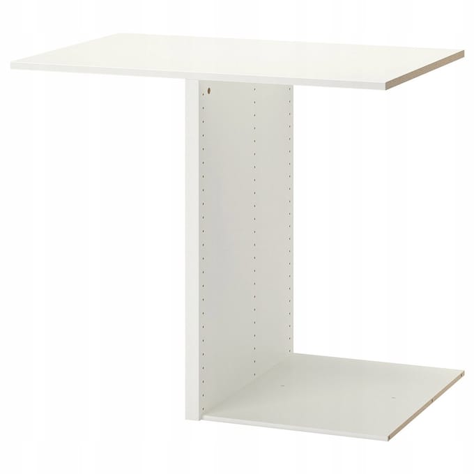 Merkloze Witte Systeemkast Organizer - 100x58 cm