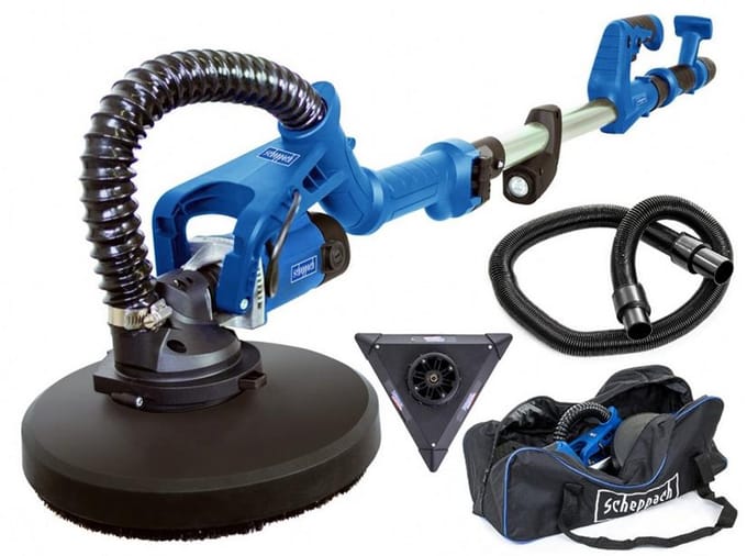 Scheppach DS930 - Gipsplaat Schuurmachine - Telescoop - 710W - Schuurkoppen