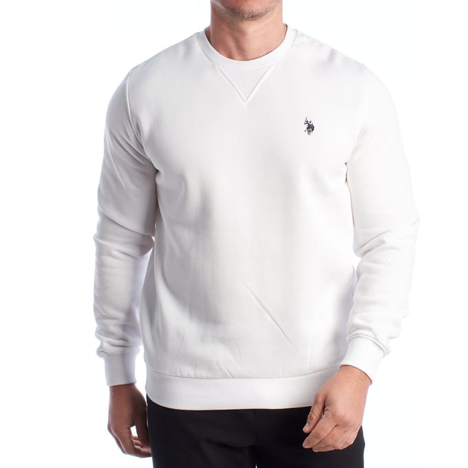 Herren-Fleece-Sweatshirt mit Rundhalsausschnitt US42187035