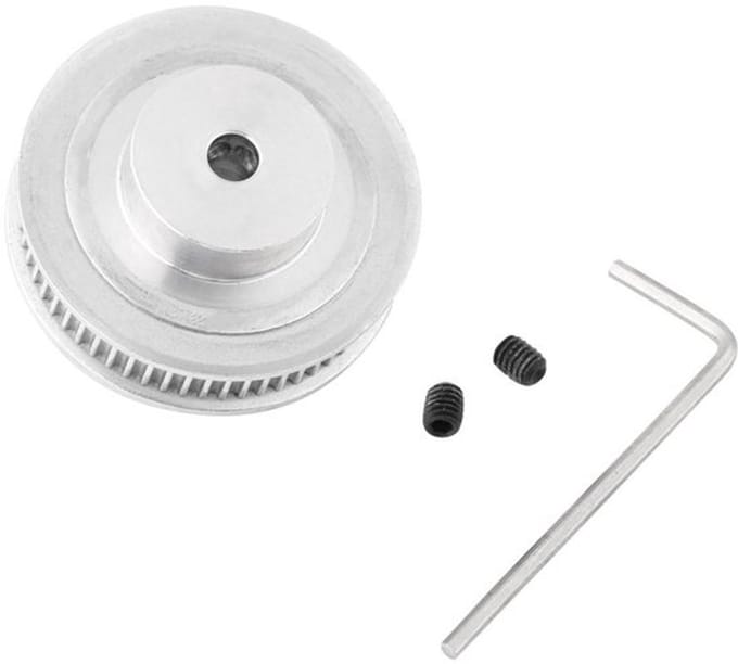Allecto - Stepper motor 60 tanden - Gt2 tandriem schijven - 5 mm