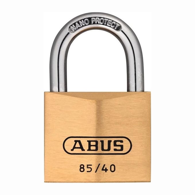 ABUS cilinder hangslot 85/40 gelijksluitend 62 mm - 2456