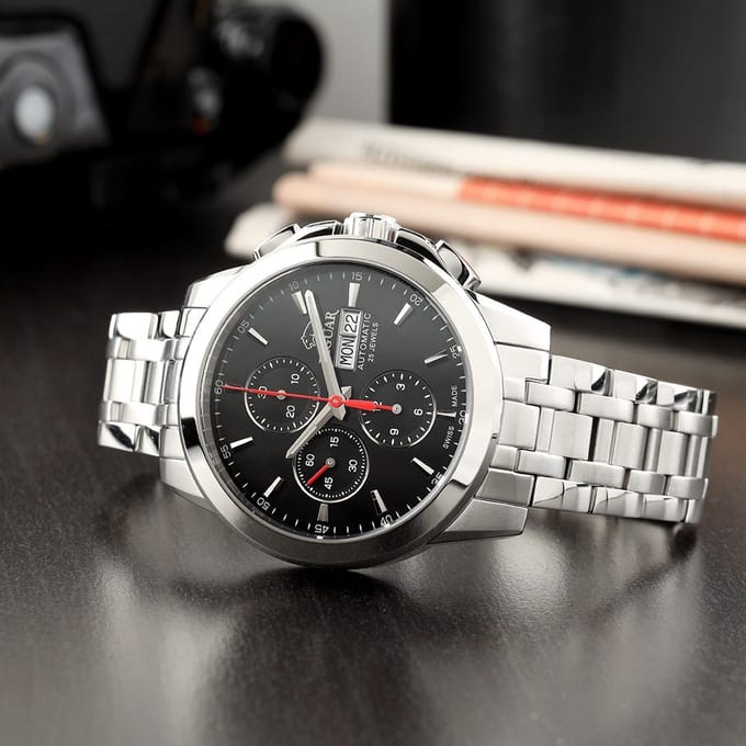 Jaguar - J978/4 - Polshorloge - Chronograaf - Automatisch - Heren