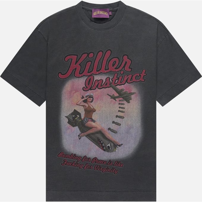 In Gold We Trust Killer Bombshell Dark Grey Taglia: L | Maglie Sportivi Outlet | Unisex | Grigio