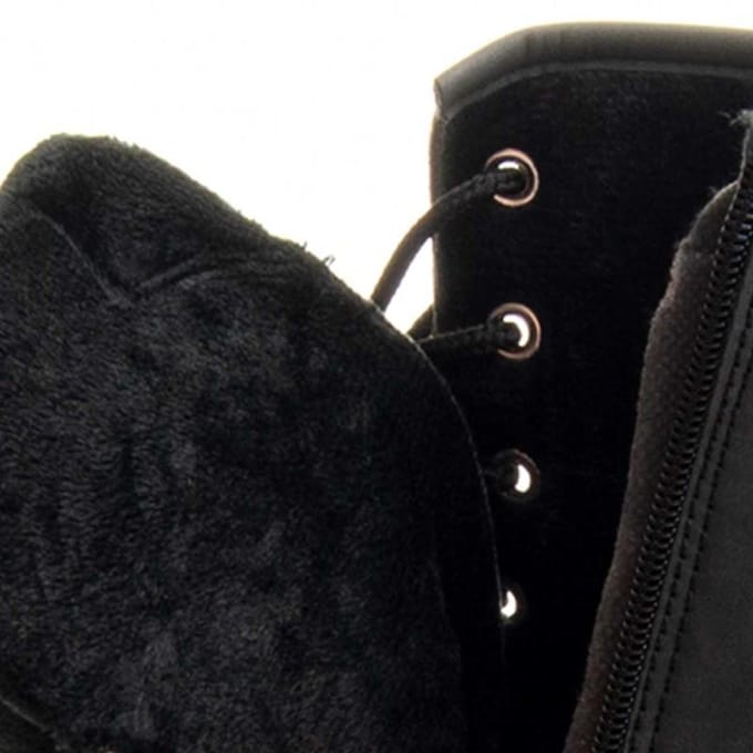 Bota cómoda para mujer.  Montevita  Militarsuav  77300 36 zwart