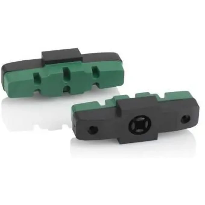 Xlc Hs Bs X42 Velgremblokken 25 Paren Groen,Zwart 50 mm