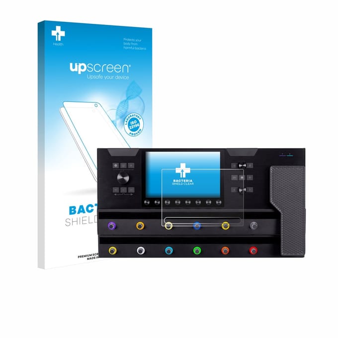 upscreen - Screenprotector voor Line 6 Helix Stadium XL - Folie Beschermfolie transparant antibacterieel
