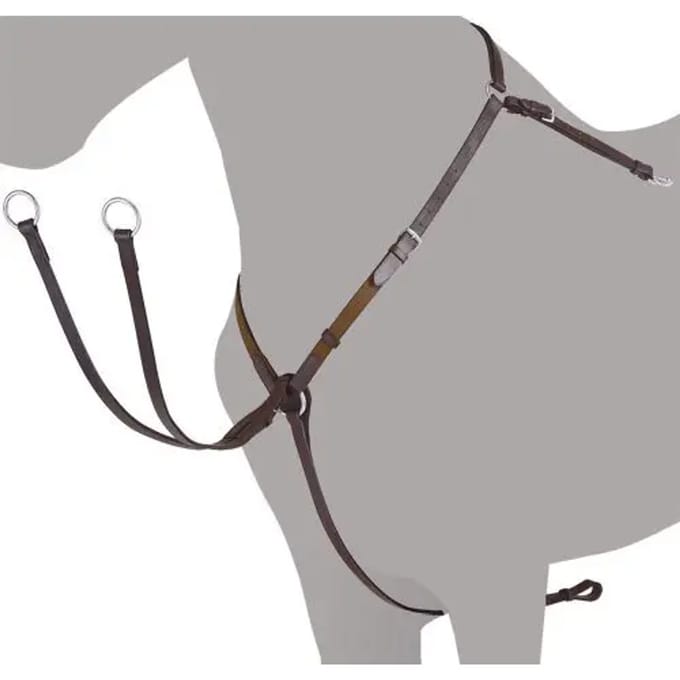 Elastische jachtketting voor Engelse paarden Lexhis Cruz