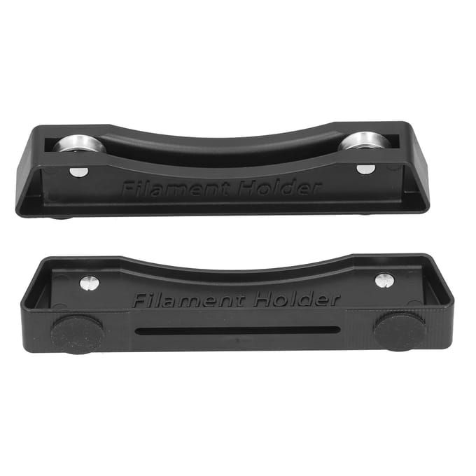 2 Stuks Filament Spoelhouder Vaste Zitting voor FDM 3D Printer ABS PLA Materialen Planken Rek Bak black