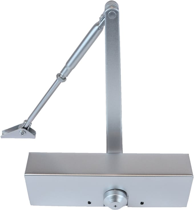Wovar Deurdranger Grijs Aluminium | Per Stuk (Tot 120 kg) | Deursluiter