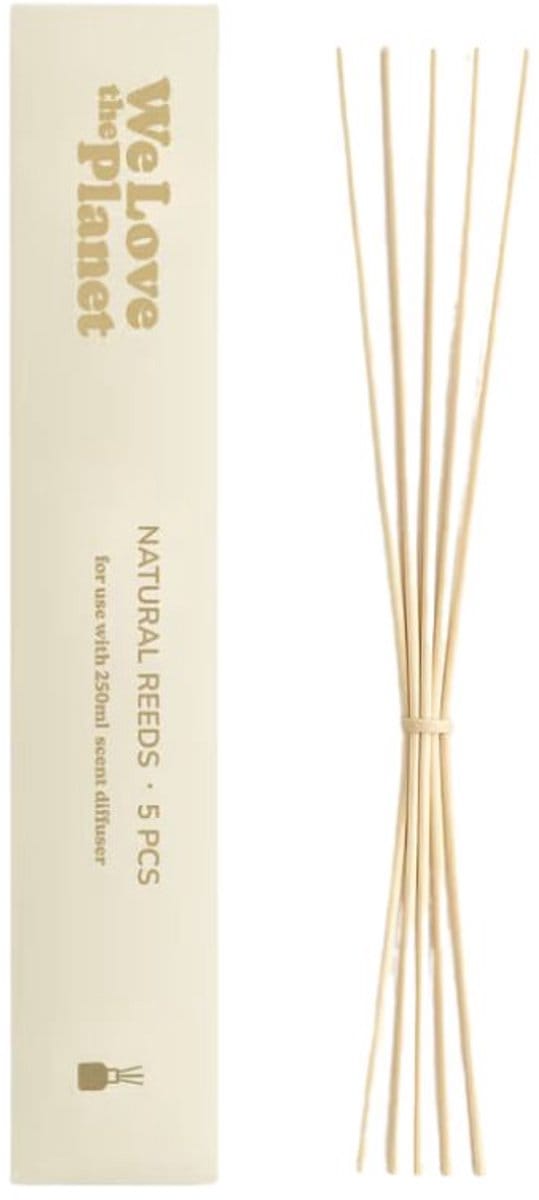 We Love The Planet Natural Reeds 5pcs (250 ml)