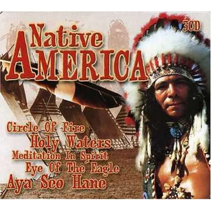 CD VARIOUS - Native America  KBOX3258 Japan Muziek Overige Gebruikt