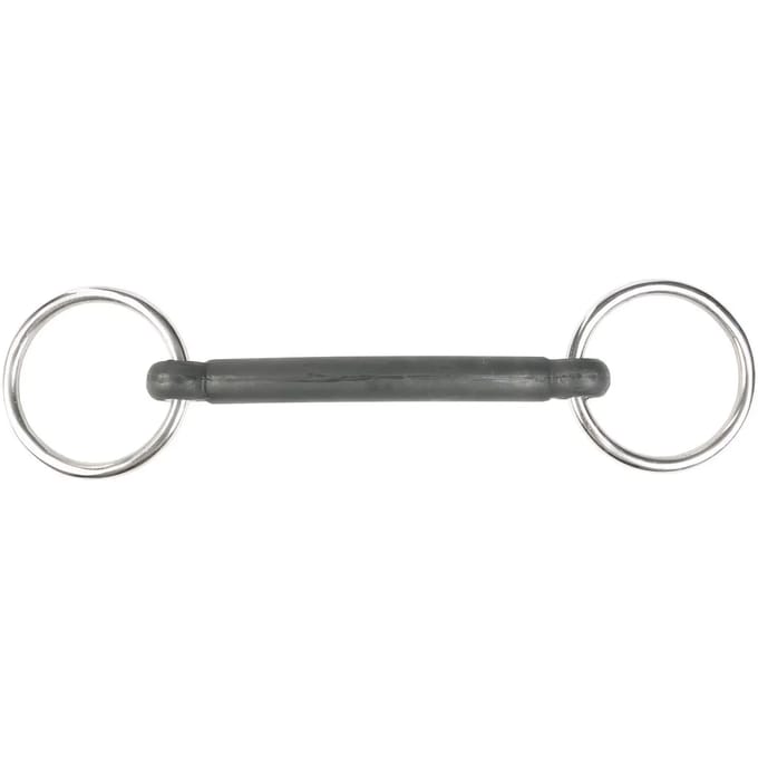 2-rings rubberen paardenbitHorze Chantilly
