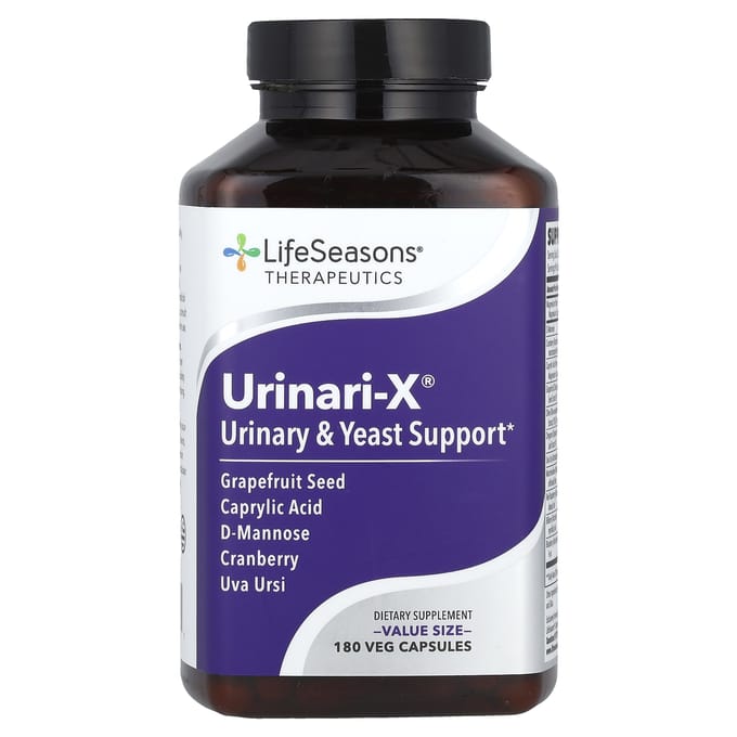 LifeSeasons, Urinari-X®, 180 Gélules Végétales