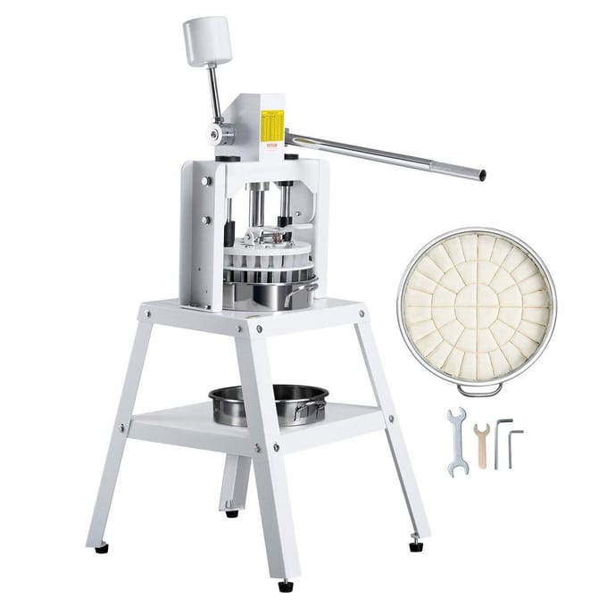 Diviseur de Pâte Manuel 40 Pièces Presse à Main Coupeur de Pâte Machine à Pain pour Boulangerie