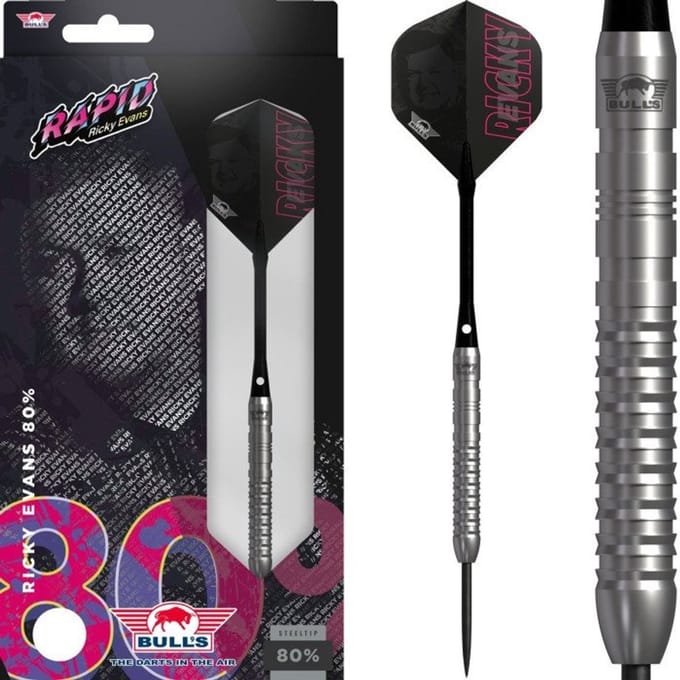 Bull's Ricky Evans E2 80% - Dartpijlen