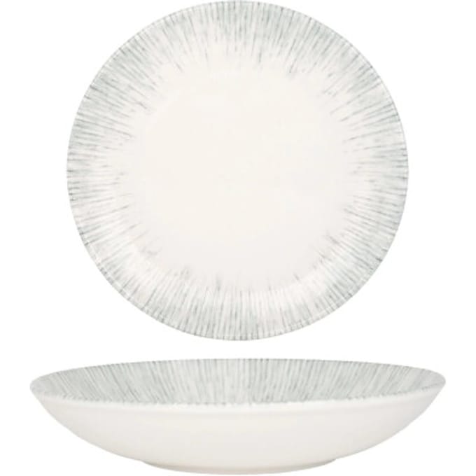 Bonna Diepbord - Iris - Porselein - 25 cm 1300 cc - set van 6