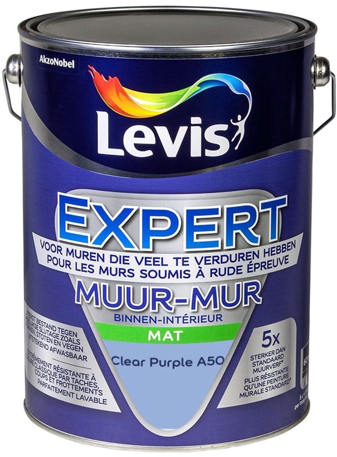 Levis - Expert Muur Binnen Mix - Clear Purple A50 - Mengverf - 5 L