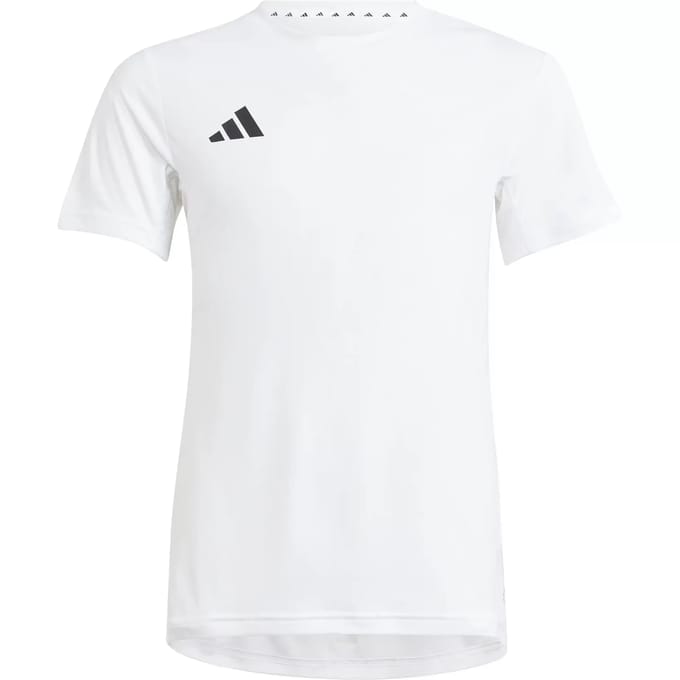 Adidas Team T-shirt Met Korte Mouwen Wit 15-16 Years Kinderen