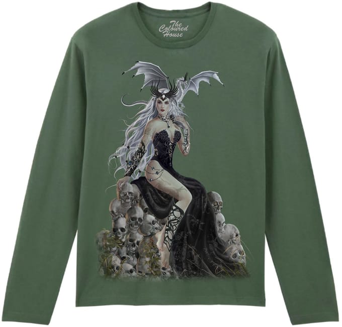 Mad Queen The Coloured House Longsleeve T-shirt L