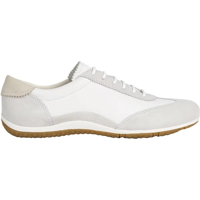 GEOX VEGA DAMES Sneakers - MELKWIT/IJS - Maat 37