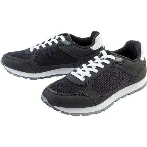 LIVERGY Heren sneakers (Zwart/wit, 44)