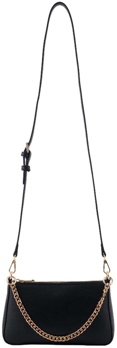 Seidenfelt Alunda - Schoudertas 23.5 cm (matt black)