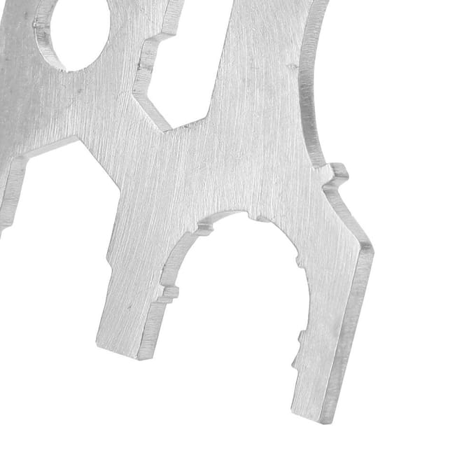 Roestvrij Staal Scuba Duiken Multi-Tool Regulator Creditcard Kits Reparatie Uitrusting white