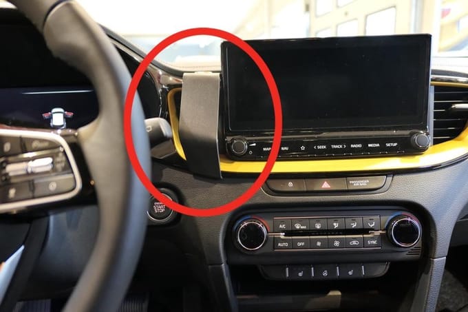 Brodit ProClip houder geschikt voor Kia Ceed 2019 - - ProCeed - XCeed - 2019 - XCeed 2020 - Center mount