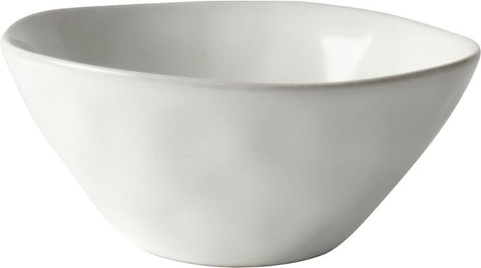 Dutch Rose Organic Kommen - Schaaltjes - Ø11,5cm - Stoneware Handgemaakt - Wit