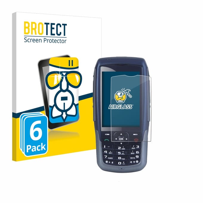 Screenprotector 6 Stuks voor Malux SED GPH-610R Beschermglas transparant