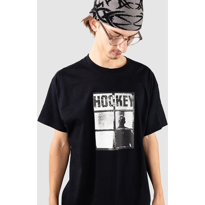 Hockey Skateboards Temporary Site T-Shirt zwart