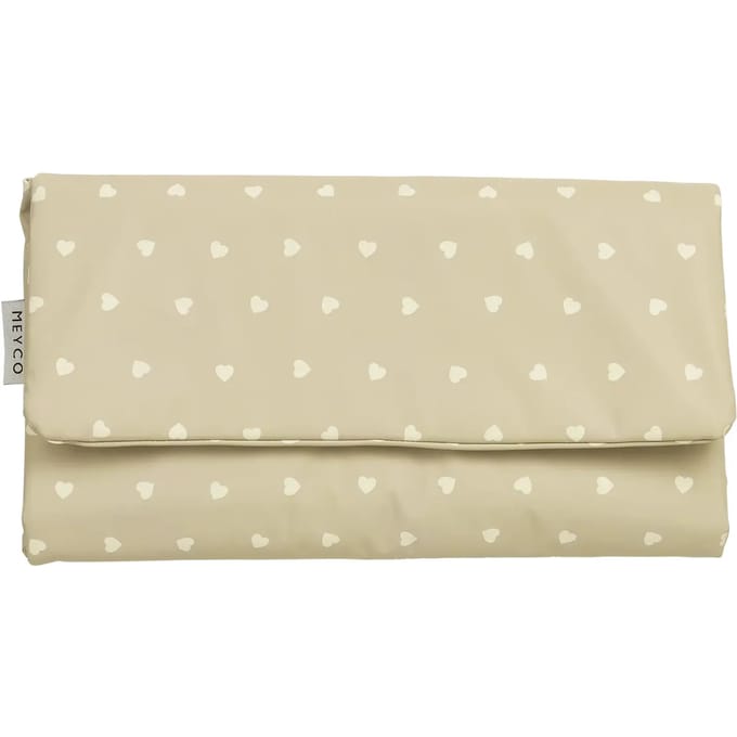 Meyco Baby Sweet Heart Verschoonmat - Sand/Soft Sand