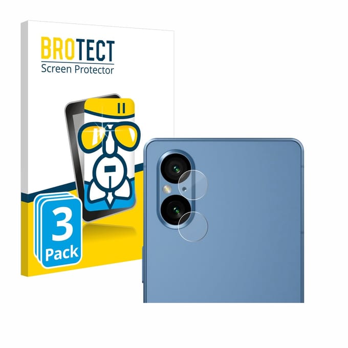 Screenprotector 3 Stuks voor Sony Xperia 5 V (ALLEEN Camera Lens) Beschermglas transparant