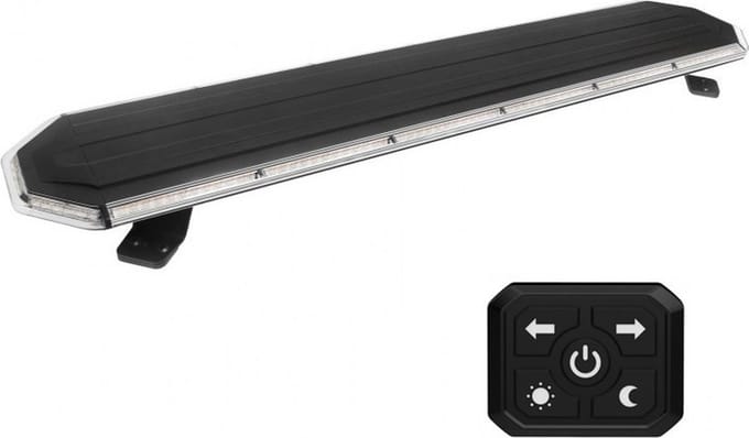 LED zwaaibalk - 61cm - ECE R65 R10 - Amber - Inclusief controller