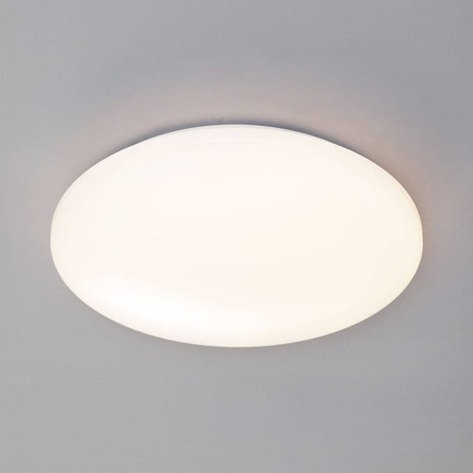 REALITY POLLUX - Plafondlamp - Wit - incl. 1x SMD 15 W - Dimbaar met schakelaar